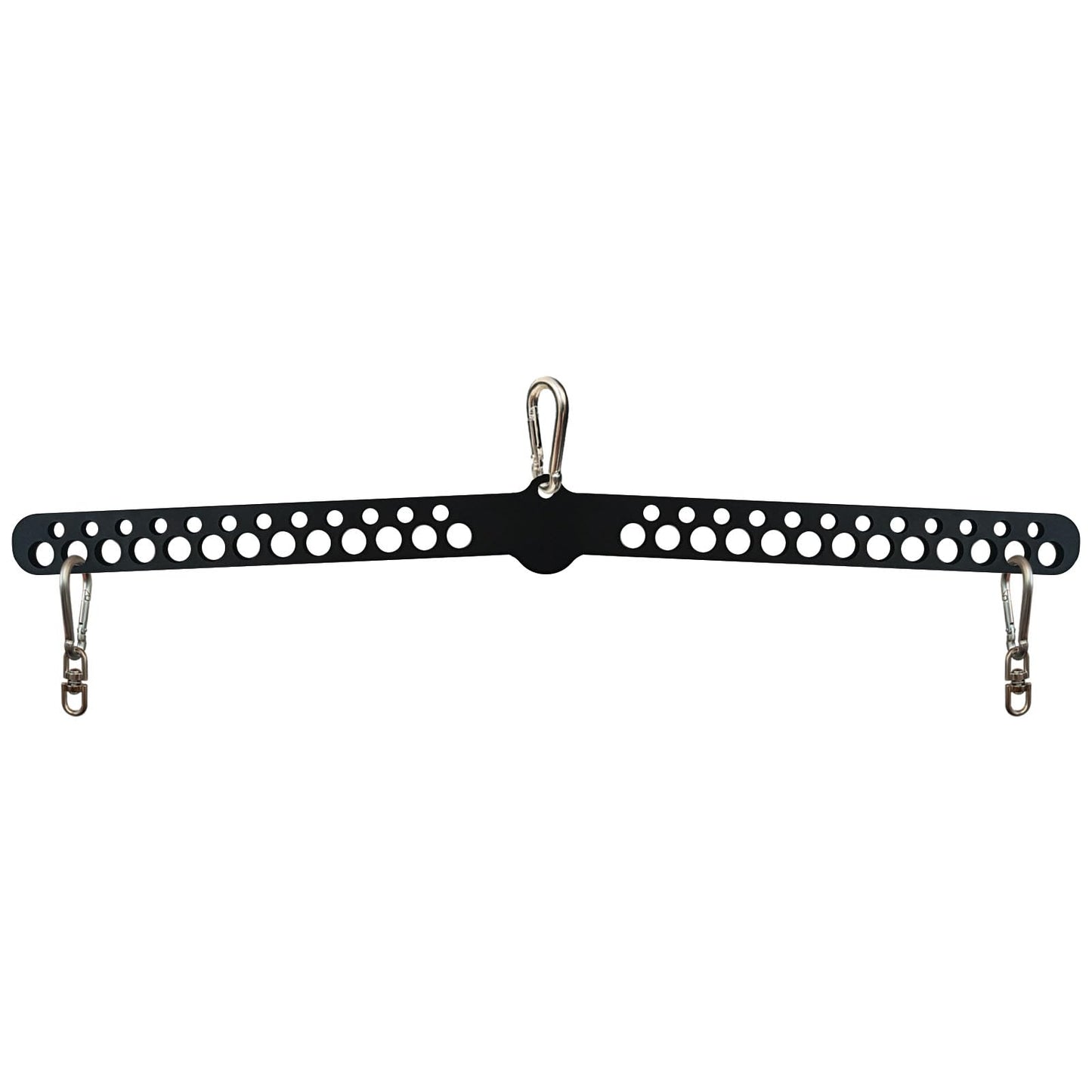 Multi-Grip Lat Pull Down Bar for Home Gym Fitness, Spreader Plate Lat Pulldown Attachments for Pulley System Cable Machine, Fit for Double or Single Exercise Handle (Multi Hole Bar 3)
