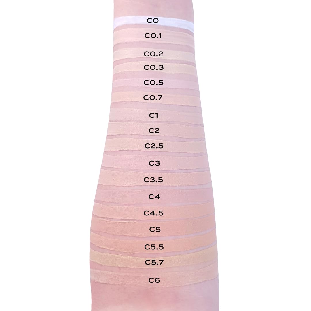 Revolution Beauty, Conceal & Define Concealer, Full Coverage & Lightweight, Long-Lasting Matte Finish, Vegan & Cruelty Free, C3 Fair to Light Skin Tones, 0.14 Oz. (Pack of 2)
