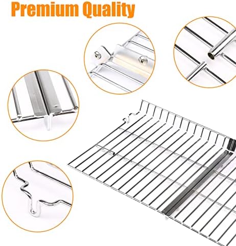 Hisencn Warming Rack for Char Griller 5050 3001 5650 5072 3008, Grill Rack for Chargriller Parts Replacement, Parts for Char Griller 5050 Warming Rack