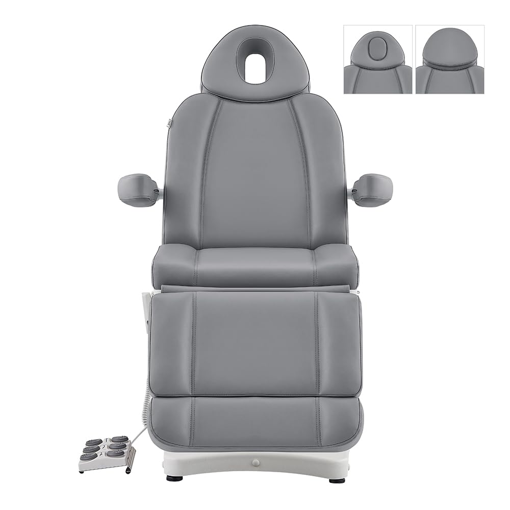 Dir Full Electrical Medical Aesthetic Chair Facial Beauty Bed Podiatry Doctors Office Chair with 3 Motors Ink