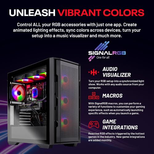 Skytech Gaming Rampage Desktop PC, Ryzen 7 9700X 3.8 GHz (5.5GHz), NVIDIA RTX 5070 Ti 16GB, 1TB Gen4 NVMe SSD, 32GB DDR5 RAM 5600 RGB, 850W Gold ATX 3 PSU, 360mm ARGB AIO, Wi-Fi, Win 11
