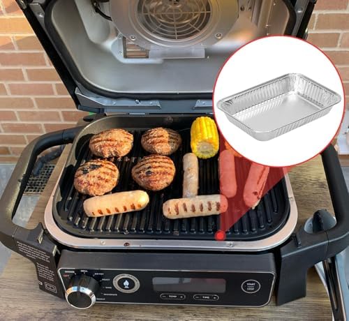 30-Packs Grill Grease Tray Liners for Ninja OG800/OG900 Series,Outdoor Smoker Drip Pan for Ninja OG850/OG951 Woodfire Outdoor Grill XL Pro Accessories