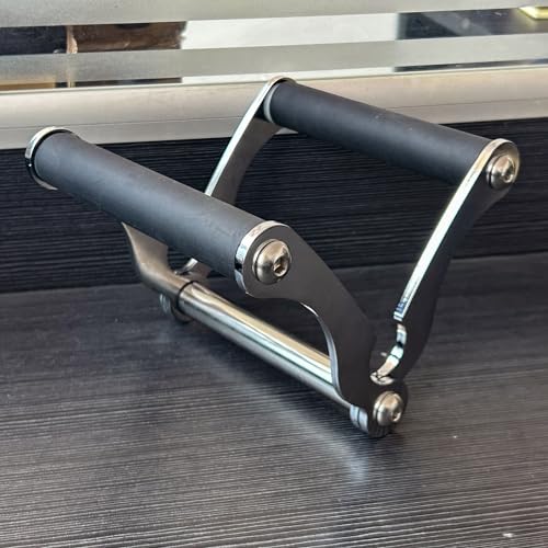 Viking Press Landmine Handle for 2-Inch Barbell, T-Bar Row Attachment Core Strength Training Accessories, Shoulder Press Landmine Attachment Equipment (V HANDLE)