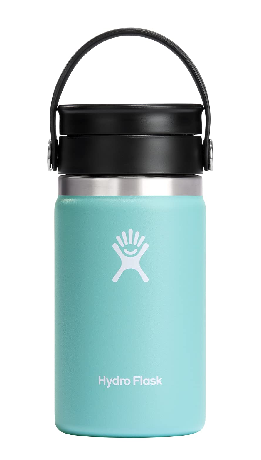 Hydro Flask 12 oz Wide Mouth with Flex Sip Lid Stainless Steel Reusable Water Bottle Dew - Vacuum Insulated, Dishwasher Safe, BPA-Free, Non-Toxic