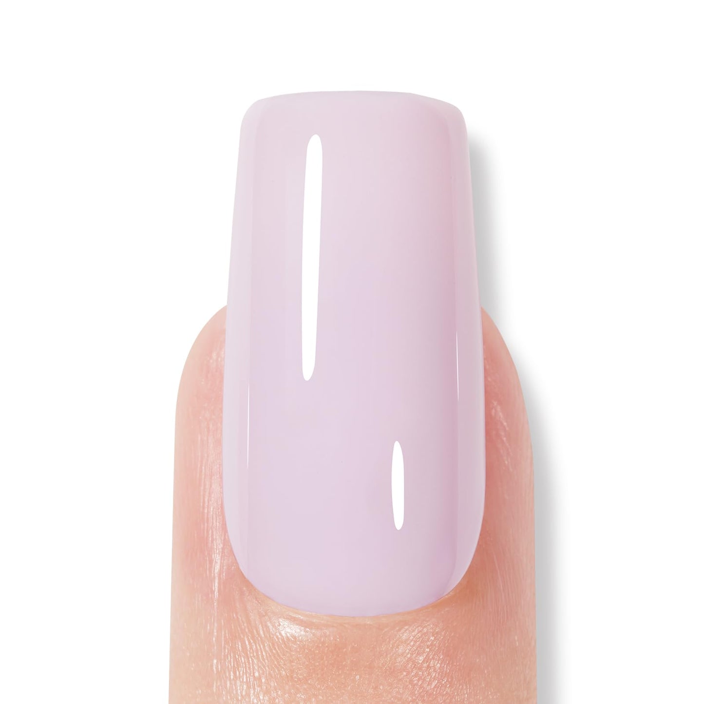 Aillsa Light Pink Gel Nail Polish Nude, Baby Pink, Winter Mauve Gel, French Nails Art, Natural Nail Polish, Soak Off, 0.51 Fl Oz
