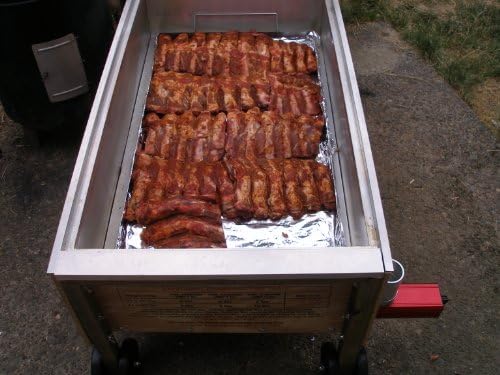 Latin Touch Caja China Roasting Box Pig Roaster 100lbs, Charcoal, Large Capacity Roasting Box Design with Accessories, 2 Steel Racks, Free Cookbook & Bear Paws