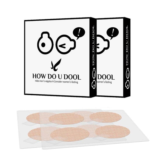 2XK-NOV Men's Nipple Cover Specially for Running - Value Pack(208 Pieces), Disposable Nipple Covers Stickers for Jogging and Marathon - 3cm Anti-Chafing Nipple Patch - Water- Resistant Nipple Guards