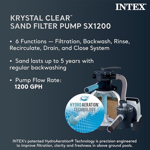 Intex 18' x 9' x 52" Ultra XTR Rectangular Frame Swimming Pool Set with Pump - Above Ground Backyard Large Rectangle Pool with 45-Inch Deep Water