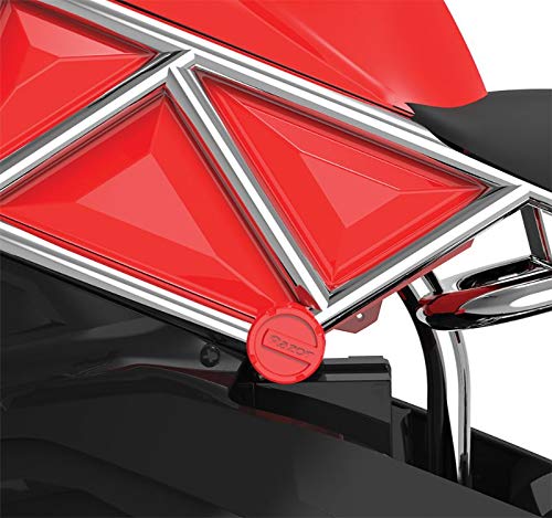 Razor RSF350 Electric Bike with Pneumatic Tires, Chain Driven Motor, and Hidden Compartment Supports 140 Pounds and Speeds of 14 Miles per Hour, Red