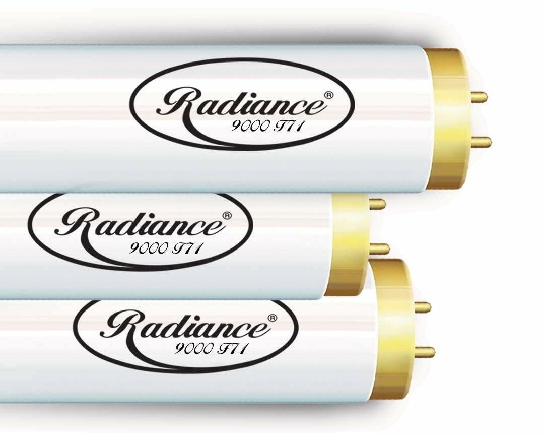 Radiance 9000 F71 Bi Pin 100W 8.5 HO Tanning Lamps - Wolff System's Premier Lamp (24 Pack)