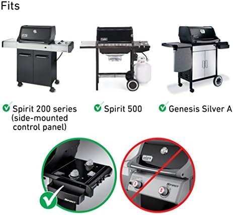 Weber Replacement Flavorizer Bars, 21.5", for Spirit 200 series (side-mounted control panel), Spirit 500, and Genesis Silver A Gas Grills