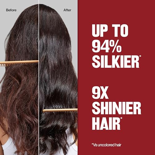Revlon ColorSilk with Bond Repair Complex, Brown Permanent Hair Color, 100% Gray Coverage, Ammonia Free Hair Dye, Vegan Keratin, 41 Medium Brown (Pack of 3)