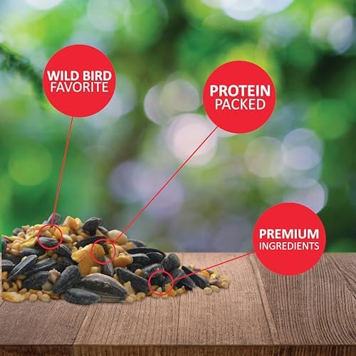 Lyric Wild Bird Mix - Wild Bird Food for Outside Feeders - Attracts Doves, Jays and many more - 20 lb. Bag