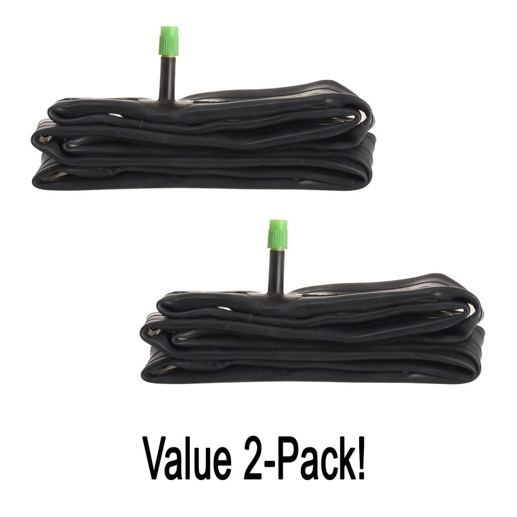 Slime 30075 Bike Inner Tube with Slime Puncture Sealant, Extra Strong, Self Sealing, Prevent and Repair, Schrader Valve, 20"x1.50-2.125", Value 2-Pack