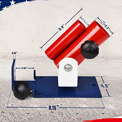 Yes4All Landmine Attachment for Barbell, Adjustable T Bar Row Attachment, Heavy Duty 360-Degree Swivel (Black)