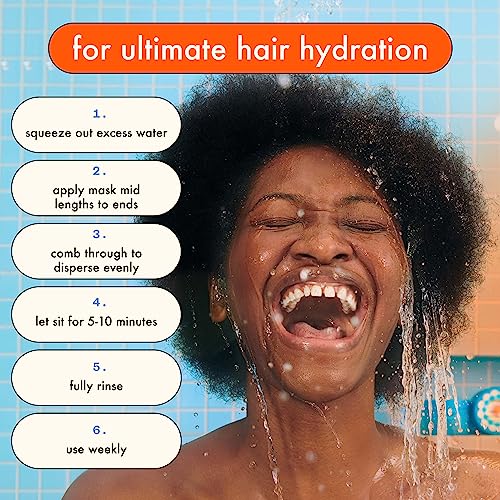 amika Hydro Rush Intense Moisture Mask with Hyaluronic Acid, 500ml