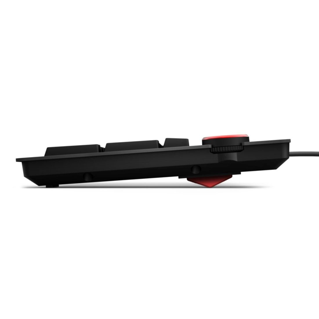 Das Keyboard 4 Ultimate Blank Wired Mechanical Keyboard, Cherry MX Blue Mechanical Switches, 2-Port USB 3.0 Hub, Volume Knob, Aluminum Top (104 Keys, Black)