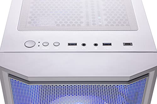 Skytech Archangel Gaming PC Desktop, Intel i5 13400F 2.5 GHz (4.6GHz Turbo Boost), NVIDIA RTX 4060 8GB GDDR6, 2TB SSD, 32GB DDR5 RAM 5200 RGB, 650W Gold PSU, Wi-Fi, Win 11 Home