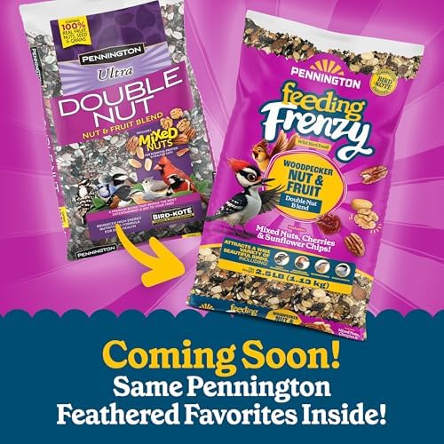 Pennington Ultra Double Nut, Nut & Fruit Blend 10lbs (Pack of 2)