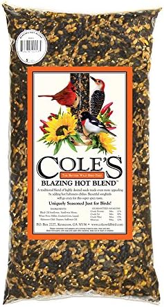 Cole's BH20 Blazing Hot Blend Bird Seed, 20-Pound