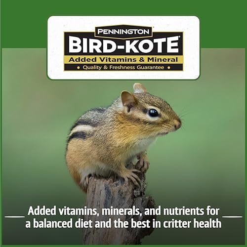 Pennington Pride Squirrel & Critter Blend With Corn, Sunflower Seeds and Peanuts, Helps Keep Critters Away From Bird Feeders, 10-lb. Bag