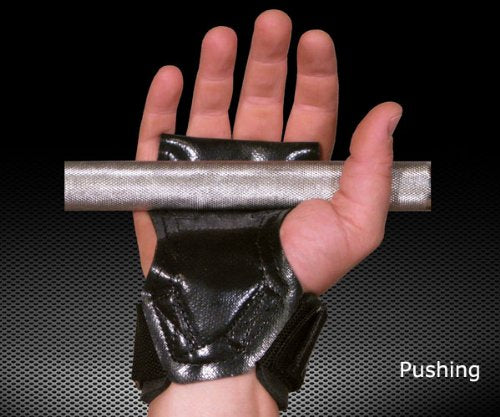 Versa Gripps® Classic, Made in the USA, Wrist Straps for Weightlifting Alternative, the Best Training Accessory, Blue, S