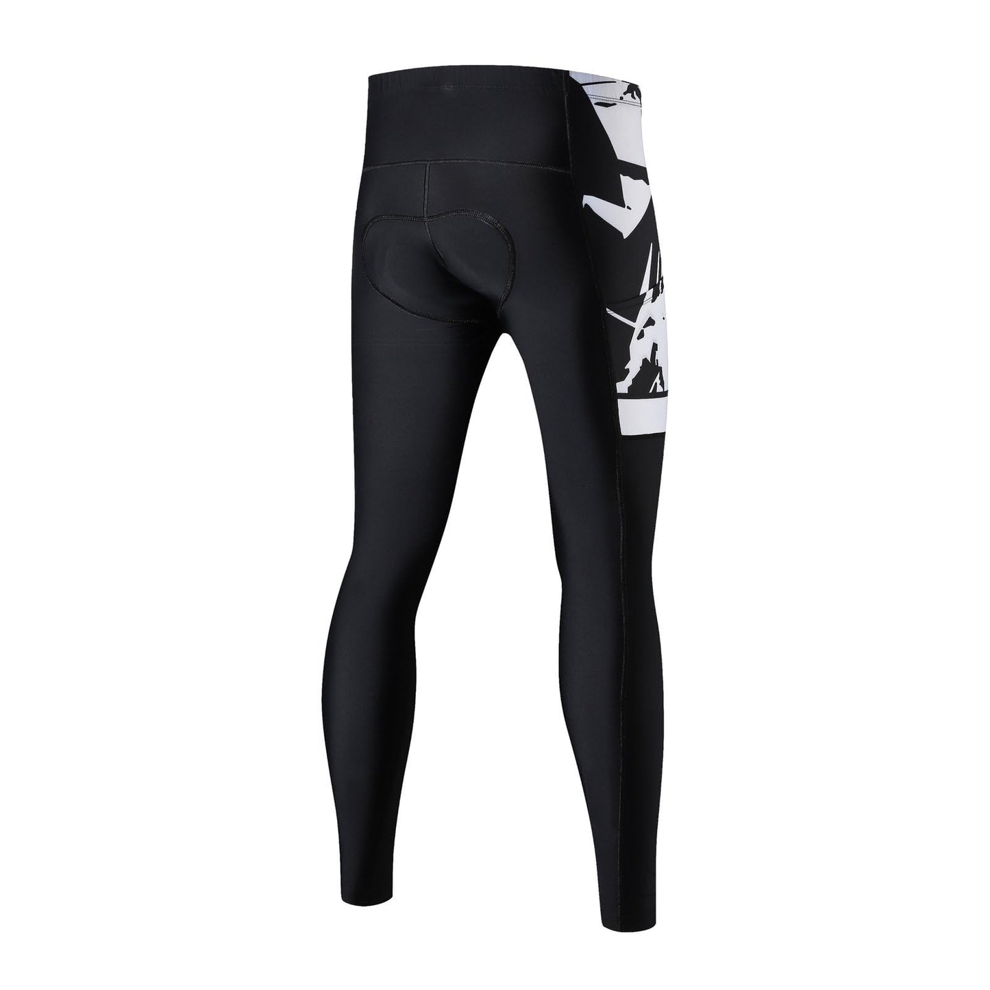 UGLY FROG Cycling Pants, 20D Padded Winter Bike Tights Fleece Lined Bicyble Riding Leggings