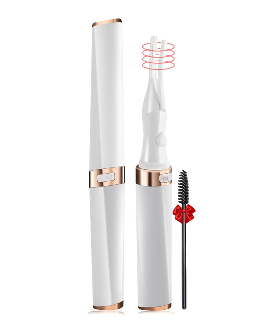 Heated Eyelash Curler - 2-in-1 Clip-Type Electric Lash Curler, 24H Long Lasting, 3 Heat Settings & 8-Second Fast Heating, Gift for Women Girls
