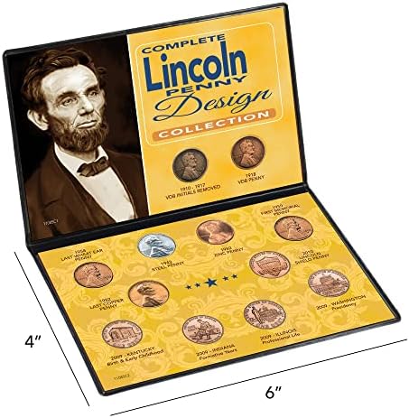 American Coin Treasures Complete Lincoln Penny Design Collection