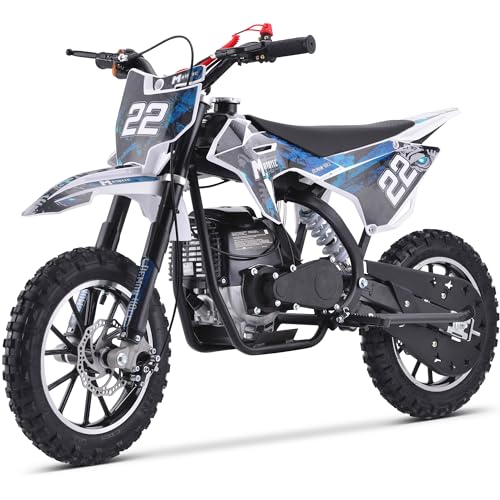MotoTec Demon Dirt Bike 40cc 4-Stroke Blue