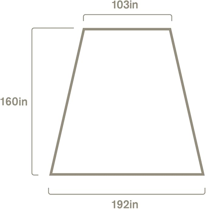 SJK Roadhouse Tarp, Hunting Camping & Overland Shelter Protects from Rain & Sun, Highlander