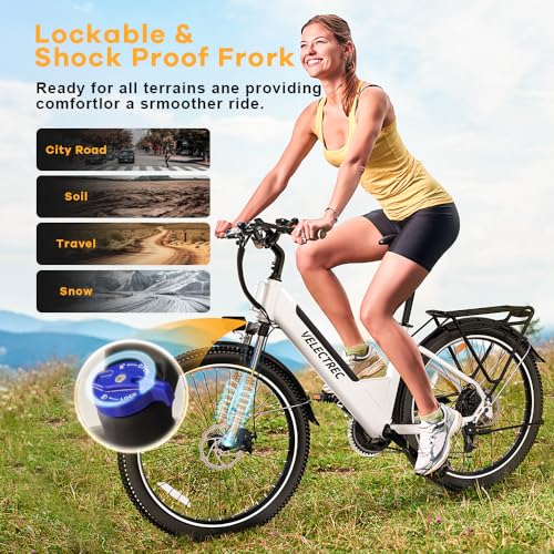 VELECTREC Electric Bike for Adults Peak 750w 528WH Battery-Blue