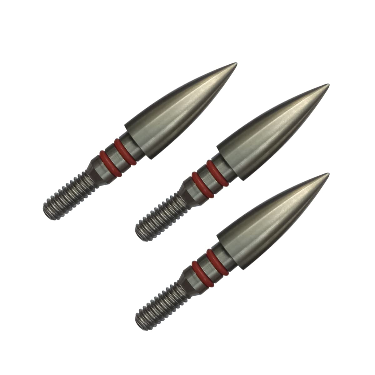 Aklisdlha Field Points arrowheads 100/125/150/200/300 Grains Archery Field Points,Stainless Steel Screw in Archery Field Tips and Broadheads (1 Dozen 12 PCS) (19/64″-Combination)