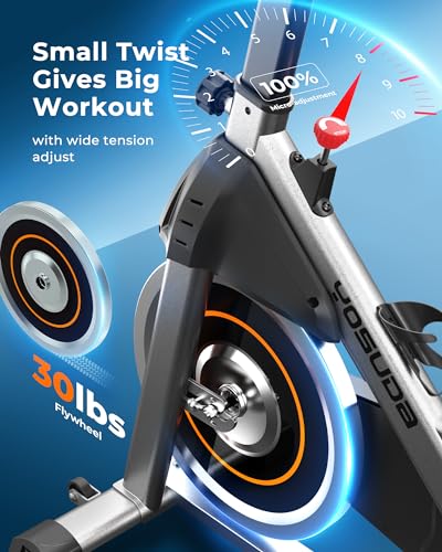 YOSUDA Indoor Cycling Bike Stationary Bike - 2023 Version-Cycle Bike with Tablet Mount & Comfortable Seat Cushion