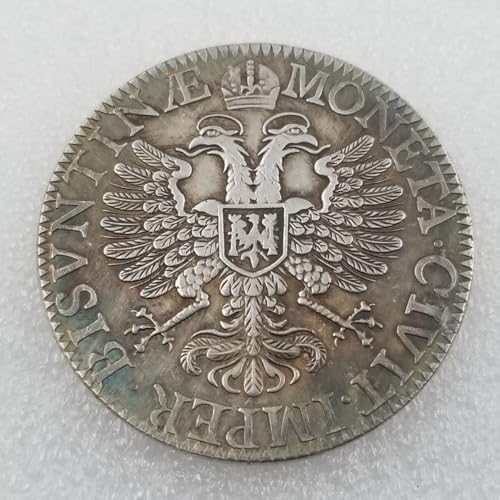 Antique German Coins, German Imperial Eagle Coins Collection, Germany Imperial Mark Vintage Ancient Coin, Lucky Feng Shui Coin, Explore History Culture (1664)
