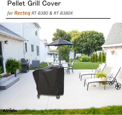 Premium Grill Cover Replacement for Recteq RT-B380 & RT-B380X Bullseye Wood Pellet Grill,for Rec Tec/Recteq RT-B380x Bullseye Deluxe Grill Accessories