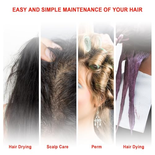 Elitzia Hair Steamer Micro Mist Scalp Detoxify for Hair Wash Reclining Chair Bed Attachment Professional Hair Care for Salon SPA Barber Shop with Storage Draw ET1939