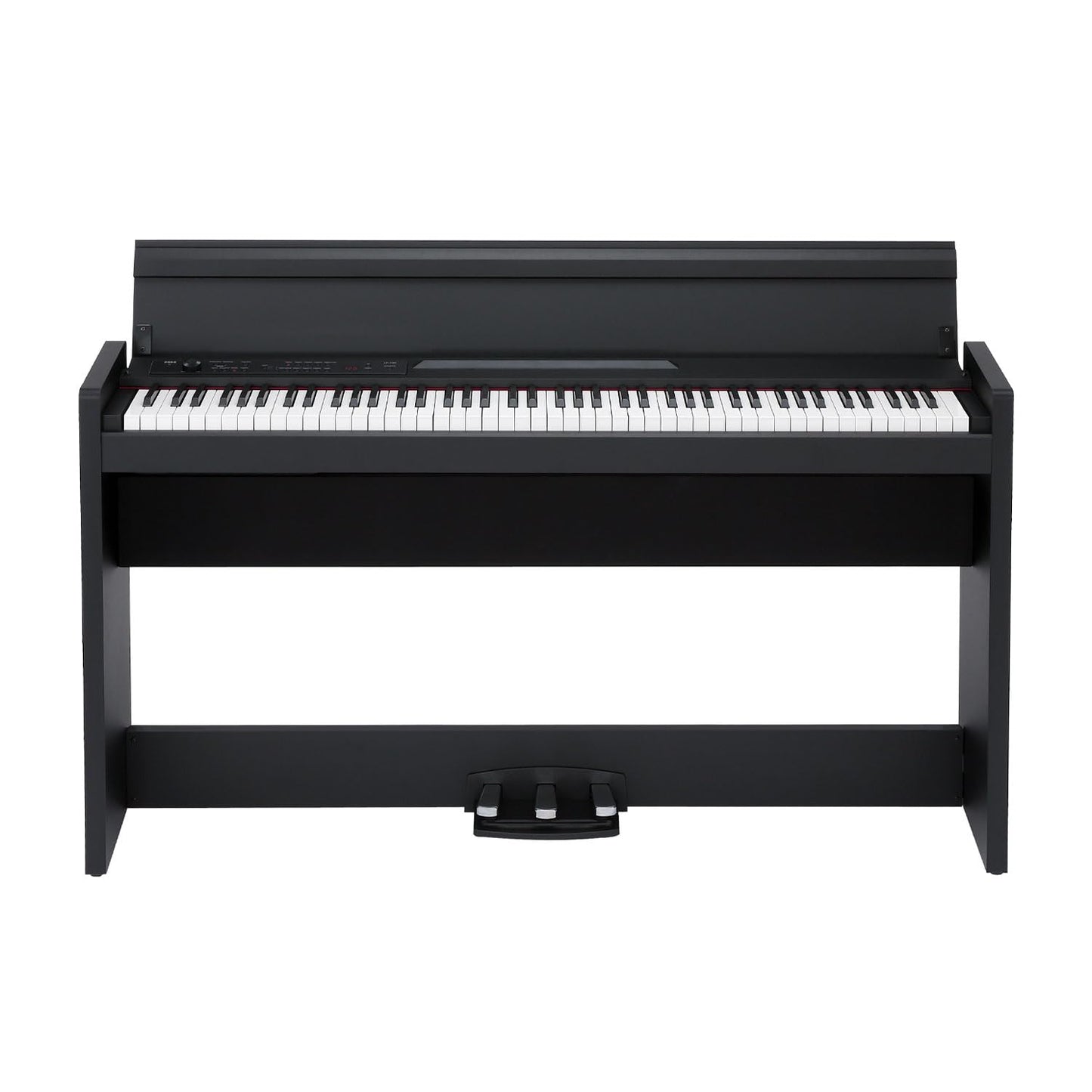 KORG, LP-380U Digital Home Piano with 88-Key Fully Weighted Keyboard, Built-in Speakers, Furniture Stand, and 3-Pedal Unit (LP-380-BK-U)