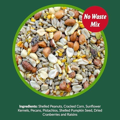 Lyric Woodpecker Wild Bird Seed, No Waste Bird Seed with Nuts, Dried Fruit & Shelled Seeds - 20 lb. Bag
