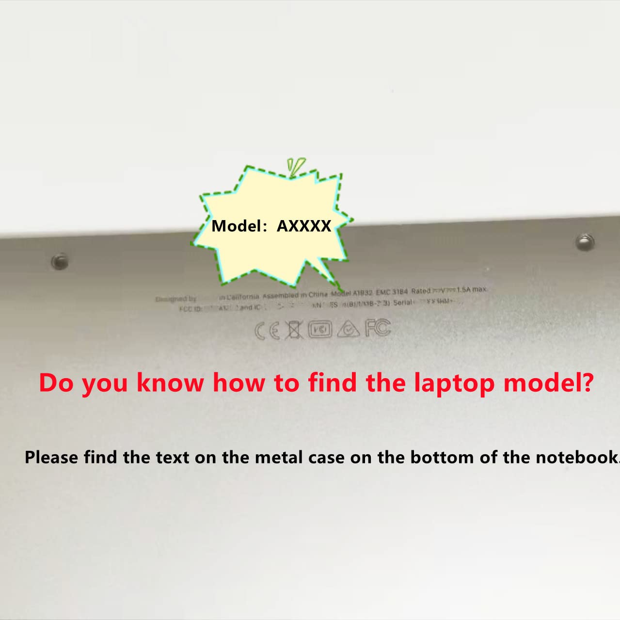Replacement US Keycaps Keys Black Compatible with MacBook Air M2 Retina 13.6/15 inch Model A2681 A2941, for MacBook Pro M2/M3 Pro 14/16 inch Model A2779 A2780 A2991 A2992 A2918 Key Cap (Black.)