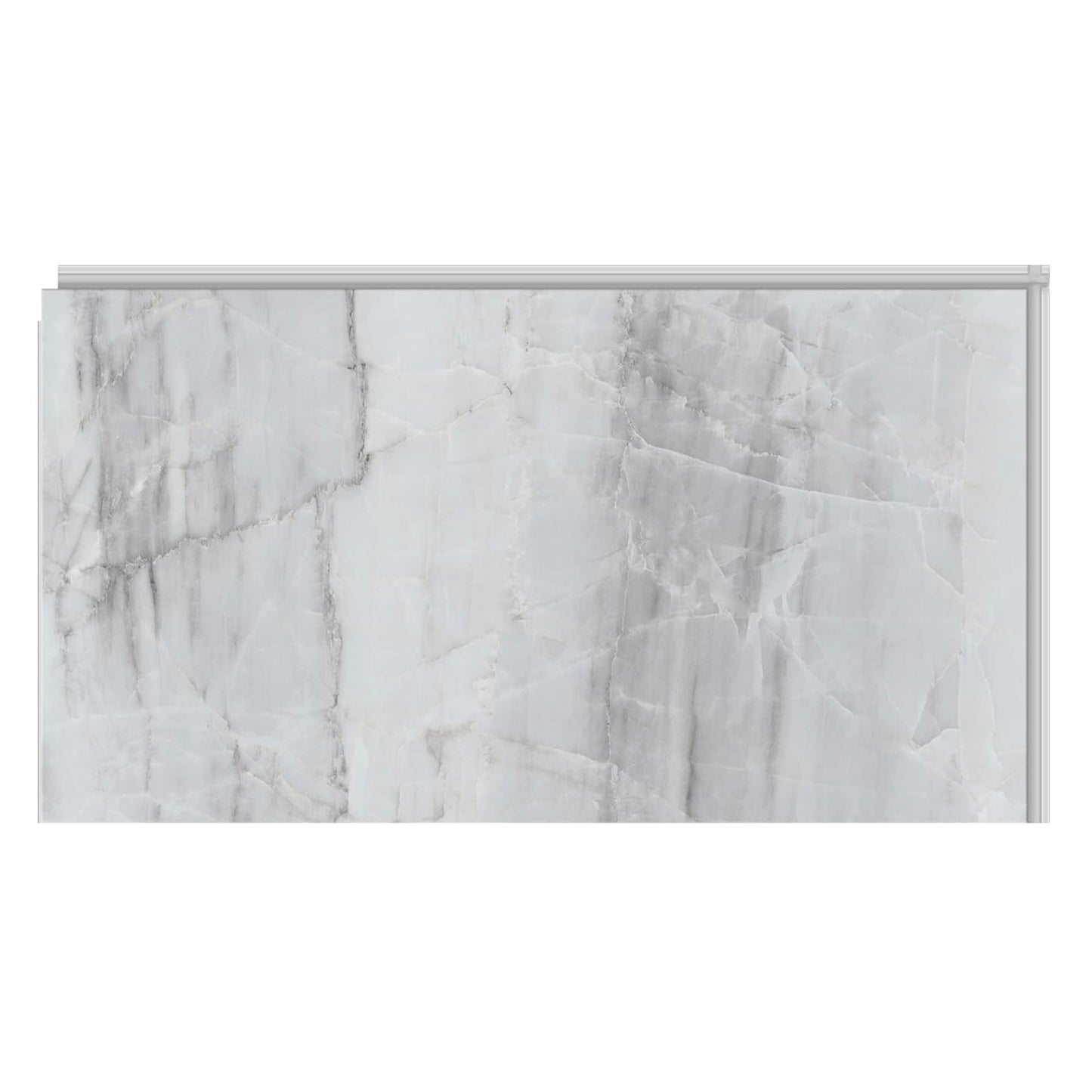 Allure 12" x 24" x 6.5mm, 12mil Luxury Vinyl Tile Flooring, Europa Brulee Marble Look, Embossed, Waterproof, Full Pallet, 24 Cases (571.6 sqft), 12 Tiles/Box, 23.82 sqft/Box