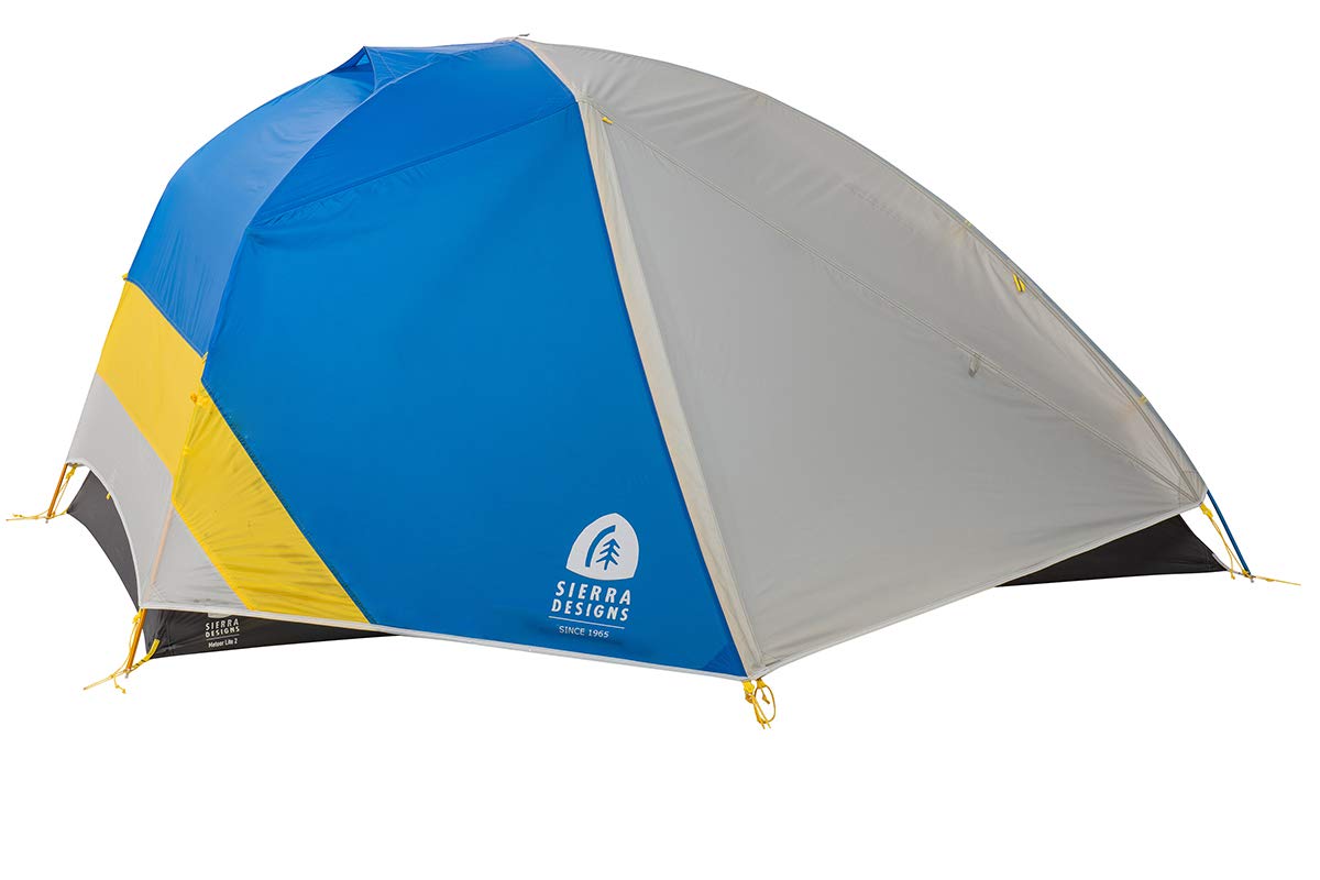 Sierra Designs Meteor Lite, Freestanding Lightweight Backpacking & Camping Tent with 2 Doors/Vestibules, Stargazer Rain Fly, Aluminum Poles (2-Person)