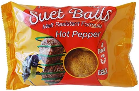 Wildlife Sciences Melt Resistant Suet Balls Variety 16 Pack, 4 Wrapped Packs of 4 Bird Suet Balls