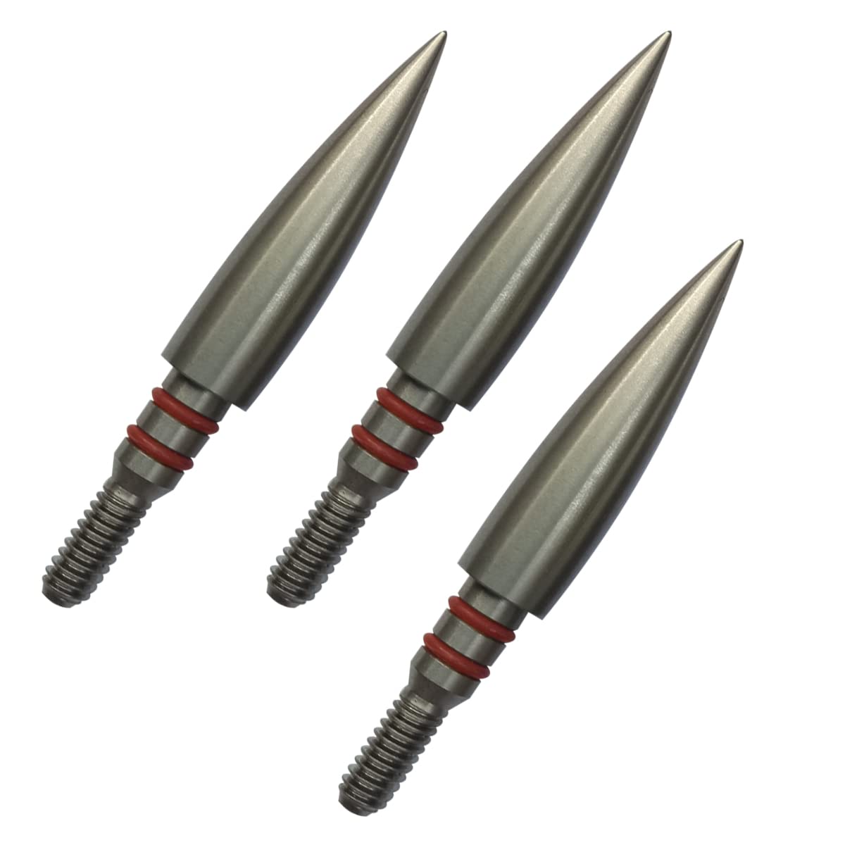 Aklisdlha Field Points arrowheads 100/125/150/200/300 Grains Archery Field Points,Stainless Steel Screw in Archery Field Tips and Broadheads (1 Dozen 12 PCS) (19/64″-Combination)