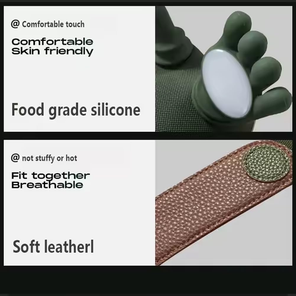 Siaasoo Massage Master for Shoulder, Siaasoo Neck Shoulder Massager, Simulated Human Hand Cervical Trapezius Neck Massager Pillow, with Heat, for Shoulder, Leg, Body Muscle Relief