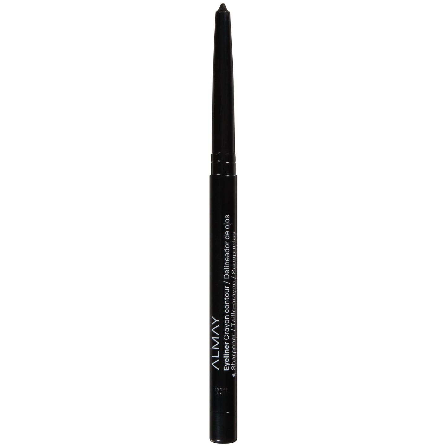 Almay All-Day Eyeliner Pencil, Hypoallergenic, Cruelty-Free, Smudge-Proof, Ophthalmologist Tested, Long Wearing and Water Resistant, 205 Black, 0.01 oz