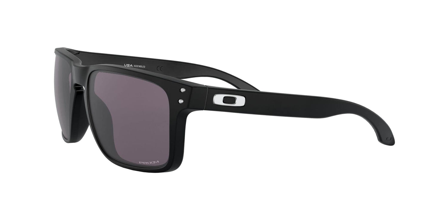 Oakley Men's OO9417 Holbrook XL Square Sunglasses, Matte Black/Prizm Grey, 59 mm