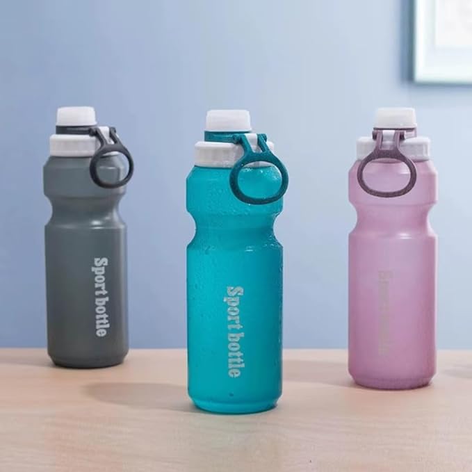 Sports Water Bottle, Plastic Water Bottle,BPA-Free,Leak-Proof, Reusable Water Bottle for School, Outdoor,Gym, Running, Hiking (Purple (26 OZ))