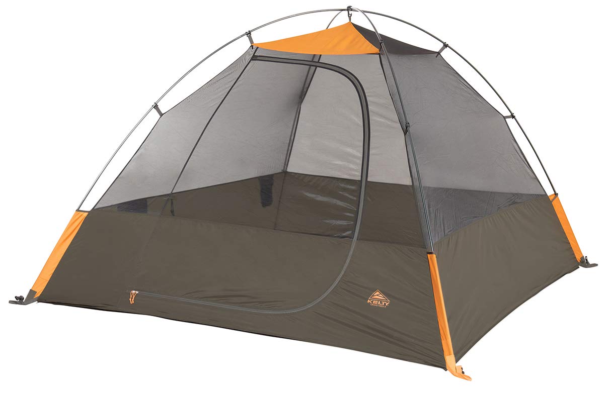 Kelty Grand Mesa 4P Backpacking Tent – 3 Season 4 Person Camping, Backpacking, Thru Hiking Shelter, Aluminum Pole Frame, Single Door + Vestibule, Designed in Colorado, 2024 Model (4P)