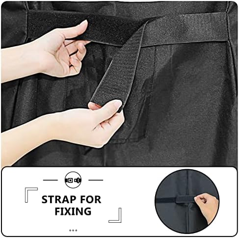 Grisun 7139 Grill Cover for Weber Spirit 300 Grills, Spirit 310, E310, S310 and E330, Waterproof and UV-Resistant Gas Grill Cover, Heavy Duty BBQ Cover, 51 inches, Black